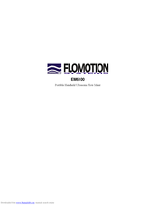 Flomotion Systems EM6100 Manual