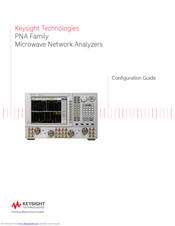 Keysight PNA-L N5234A Configuration Manual