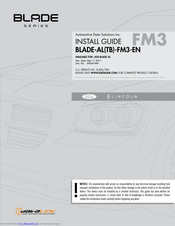 iDataLink BLADE-AL-FM3-EN Install Manual