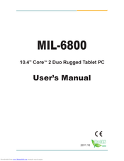 Arbor Technology MIL-6800 User Manual