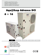 Aqu@Scop Advance DCI 12 Installation And Maintenance Manual
