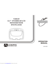 Audiovox VOD129 Operation Manual