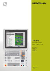 HEIDENHAIN TNC 640 User Manual