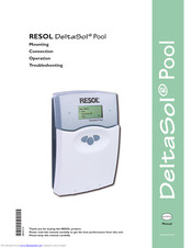 Resol DeltaSol Pool Manual