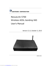 Comtrend Corporation NexusLink 5700 User Manual