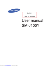 Samsung SM-J100Y User Manual