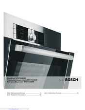 Bosch HCE744350R Instruction Manual
