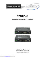ALTIMIUM TP422P-4K User Manual