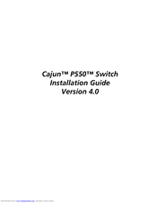 Lucent Cajun P550 Installation Manual