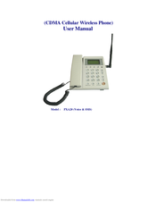 Axesstel PXA20 User Manual