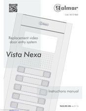 golmar Vista Nexa Instruction Manual
