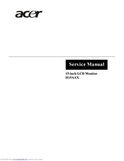 Acer H15AAX Service Manual