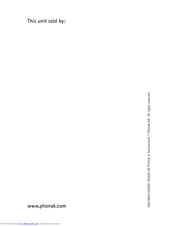 Phonak SmartLink SX User Manual