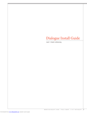 Nucraft Dialogue Install Manual