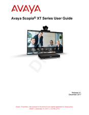Avaya Scopia XT telepresence User Manual