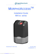 Sagem MorphoAccess 120 Installation Manual