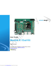 Avionic Design Meerkat K1 Eval Kit User Manual