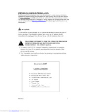 EXCURSION 36007 Manual