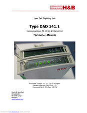 H&B DAD 141.1 Technical Manual
