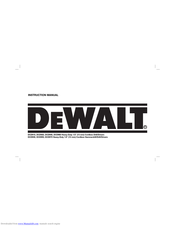 Dewalt DCD950 Manuals | ManualsLib