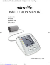 Microlife BP3NF1-2B Instruction Manual