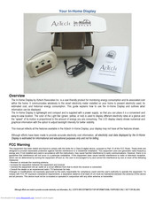 Aztech In-Home Display User Manual