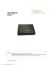RTcomUSA Digital Extender DC-AD2 User Manual