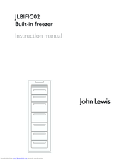 John Lewis JLBIFIC02 Instruction Manual