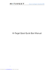 Hi-Target GPS Qcool Series Quick Start Manual