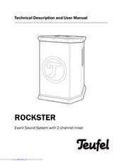 Teufel ROCKSTER Technical Description And User Manual