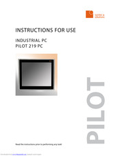 Systec & Solutions PILOT 219 Instructions For Use Manual