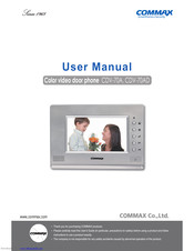 Commax CDV-70A User Manual