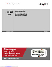 EWM Mira 301 M2.20 FKG Operating Instructions Manual
