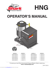 Shark Pressure Washers HNG-502007B Operator's Manual