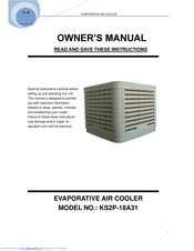 S2P KS2P-18A31 Owner's Manual