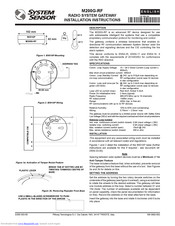 System Sensor M200G-RF Installation Instructions Manual