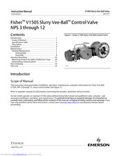 Emerson Fisher V150S Slurry Vee-Ball Instruction Manual