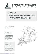 Liberty Fitness Systems LFPAMLP Owner's Manual