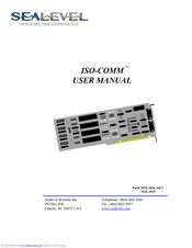 SeaLevel ISO-COMM User Manual