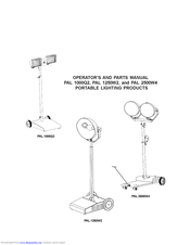 Allmand PORT-A-LITE PAL 2500W4 Operator's Manual