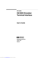 HP H8/3003 User Manual