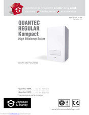Johnson & Starley Quantec 24RK User Instructions