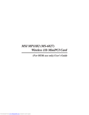 MSI MS-682 User Manual