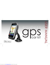 RightWay GPS Car Kit User Manual