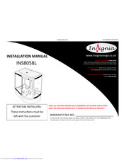 Insignia INS8058L Installation Manual