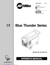Miller Blue Thunder 403 Owner's Manual