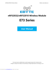 Ebyte E73-2G4M04S-52832 User Manual