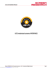 Screen Research ILT2 User And Installation Manual