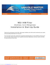 Van Isle Water Clack WS1 Installation & Start?Up Manual