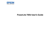 Epson PowerLite 700U User Manual